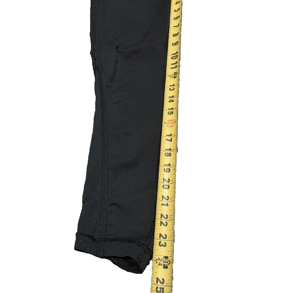 Lululemon All The Right Places leggings low rise Y2K II Black Sz 4 A008000 - Picture 4 of 9